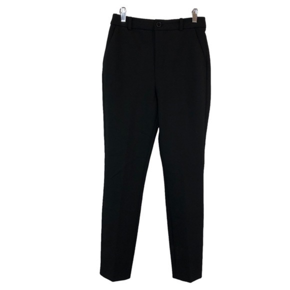 Zara Black Trousers Dress Pants - Picture 2 of 8